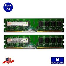Hynix Memory 2GB (2x 1GB) 5300U 667MHz Desktop PC DDR2 DIMM 2RX8  picture