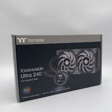 Thermaltake TOUGHLIQUID Ultra 240 AIO Liquid Cooler CL-W322-PL12GM-B - Black picture