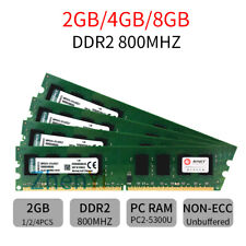 Original Kingston 8GB 4GB 2G Desktop Memory DDR2 800Mhz PC2-6400 240pin DIMM RAM picture