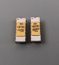 (2) Vintage MMI 256 x 4 ROM Chips for HP 3000 Minicomputer 1816-0070 1816-0072 picture