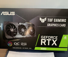 ASUS TUF Gaming NVIDIA GeForce RTX 3060 V2 OC 12GB Graphics CARD *PICK UP ONLY** picture