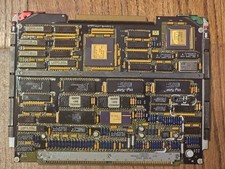 Vintage Military Avionics PCB AlliedSignal 1750A CPU Ceramic Aerospace Board picture