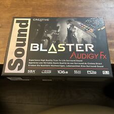 Creative Sound Blaster Audigy FX 5.1 PCIe Audio Card SBX 600Amp 106dB 24-Bit picture