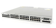 Cisco Catalyst 3850 WS-C3850-48U-S 48-Port UPOE Gb Switch w/ NM-2-10G (BH) picture