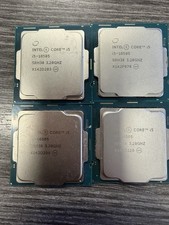 LOT OF 4   Intel Core i5-10505 6-Core 3.2GHz SRH38 CPU Processor picture