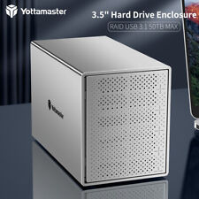 5 Bay RAID External Hard Drive Enclosure 80TB For 2.5