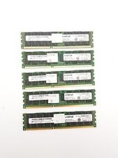 LOT OF 5 Crucial ECC 16GB PC3-10 Server RAM Memory 1.35V LOT picture