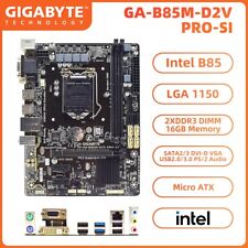 GIGABYTE GA-B85M-D2V PRO-SI Motherboard M-ATX Intel B85 LGA1150 DDR3 SATA2/3 DVI picture