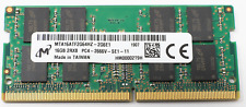 16GB Micron 2Rx8 DDR4 Laptop Memory Ram PC4-2666V SODIMM MTA16ATF2G64HZ *TESTED* picture