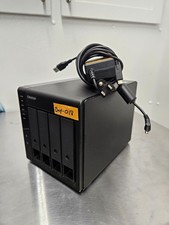 QNAP TR-004 4 Bay USB-C Hardware RAID Enclosure DAS 3.5 2.5 SATA Tested Working picture