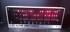 MITS Altair 8800 Computer Bamboo  Reproduction Arduino Tested Working Assembled  picture