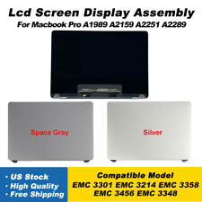 NEW For Apple MacBook Pro A1989 A2159 A2289 A2251 LCD Screen Display Assembly US picture