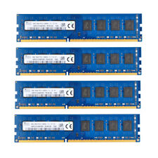 32GB 4pcs 8GB DDR3 1600MHz PC3-12800U CL11 PC DIMM Desktop Memory RAM For Hynix picture