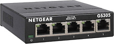 NETGEAR 5-Port Gigabit Ethernet Unmanaged Switch (GS305) - Home Network Hub, Off picture