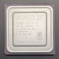 AMD K6-2/300AFR CPU 300MHz 2.2V 3x 100MHz Super Socket7 x86 Processor NOS picture