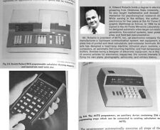 1974 Early Microcomputers by MITS Altair 8800's Ed Roberts HP-9810 Mark-8 Scelbi picture