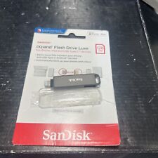 SanDisk 128GB iXpand Flash Drive Luxe for Your iPhone and USB Type-C Devices  picture