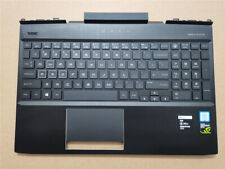 New HP OMEN 15-DC Keyboard Backlit 15T-DC L24370-001 L30195-001 Palmrest picture