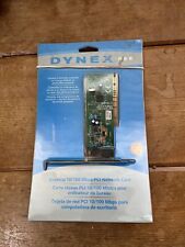 DYNEX BestBuy,  10/100 Mbps PCI network Card,  new in box, picture