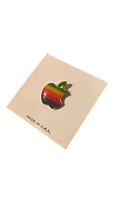 VTG Early 90s Apple Logo Hat Pin picture