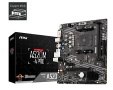 MSI A520M-A PRO AM4 AMD A520 SATA 6Gb/s Micro ATX AMD Motherboard NEW picture