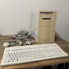 Vintage Apple Macintosh Quadra 840AV Computer w Keyboard Mouse  Cables G2U picture