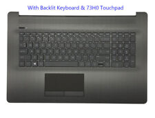 New For HP 17BY 17-BY 17-CA 17Z-CA 17T-BY Palmrest Top Cover W/Keyboard Touchpad picture
