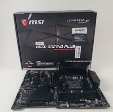 MSI MPG B550 Gaming Plus Desktop Motherboard - Black picture