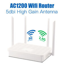 WiFi Router 1200Mbps Dual Band Gigabit Wireless Internet Router Long Range WLAN picture