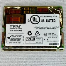 IBM THINKPAD 600X 56K PCI MODEM 27L4988 08K3429 picture