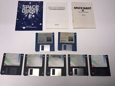 Commodore Amiga Space Quest Lot - Used. Untested. One, Two, Five picture