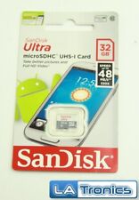 SanDisk 32GB Ultra MicroSD HC UHS-I 48MB/S Micro SD Card SDSQUNB-032G picture