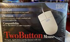 Sealed NEW Vintage IBM Two Button Computer Wired Mouse - PS2 Connector 2000 picture