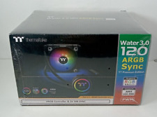 New Sealed Thermaltake Water 3.0 ARGB Sync 120mm Liquid Cooler CL-W232-PL12SW-A picture