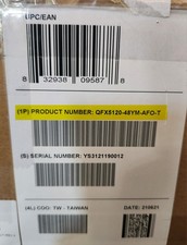 NEW JUNIPER QFX5120-48Y-AFO-T 48x 10/25GbE SFP28 8x 40/100GbE Switch Dual AC PS picture