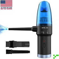 2-In-1 Air Duster & Vacuum 60000 RPM Rechargeable Auto Computer Keyboard USB picture