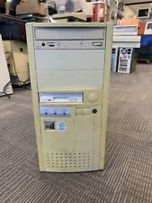 Vintage Baby AT Computer Tower Case with PSU + CD Drive/Floppy - Rough picture
