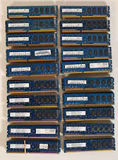 Lot of 100 Sticks - 4GB DDR3 PC3 12800U  Desktop Memory - SK Hynix & Nanya Brand picture