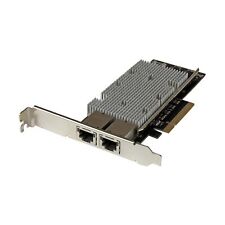 StarTech.com 2-Port 10Gb PCIe NIC with Native Link Aggregation - 10Gbase-t Et... picture