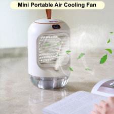Desk Fan Mini Portable Rechargeable Cooler Small Hand-held Home picture