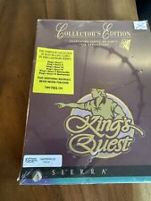 Sierra Kings Quest Collectors Edition RARE 1994 Big Box PC CD Vintage Mint picture