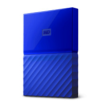 WD My Passport 2TB Certified Refurbished Portable Hard Drive Blue picture