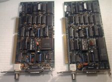 (Lot of 2) Vintage IBM PC (Novell) Expansion/Network Card, Dual Connectors picture