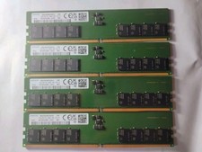 128GB 4x32GB DDR5 Used Samsung 5600MHz PC5-44800 M323R4GA3DB0-COKOD picture