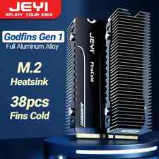 JEYI M.2 SSD Heatsink, M.2 SDD NVME NGFF Cooler Passive Heat Sinks with Fins picture