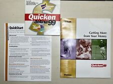 Vintage Quicken Deluxe 99 CD for Windows 95/98 or NT (USED) picture
