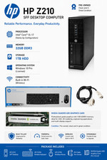 Intel(R) Xeon(R) CPU @ 3.30GHz, 4 Core(s), 32 GB RAM, 1 GB  HDD Workstation 3 picture