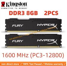 HyperX FURY DDR3 8GB 16GB 32GB 1600 MHz PC3-12800 Desktop RAM Memory DIMM 240pin picture
