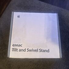 APPLE eMac Tilt and Swivel Stand M8784G/A Clear Vintage Mac Macintosh With Box picture