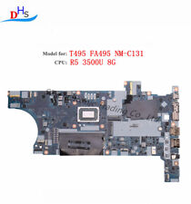 02DM035 For Lenovo ThinkPad T495 FA495 Laptop Motherboard NM-C131 rz5-3500U 8G picture